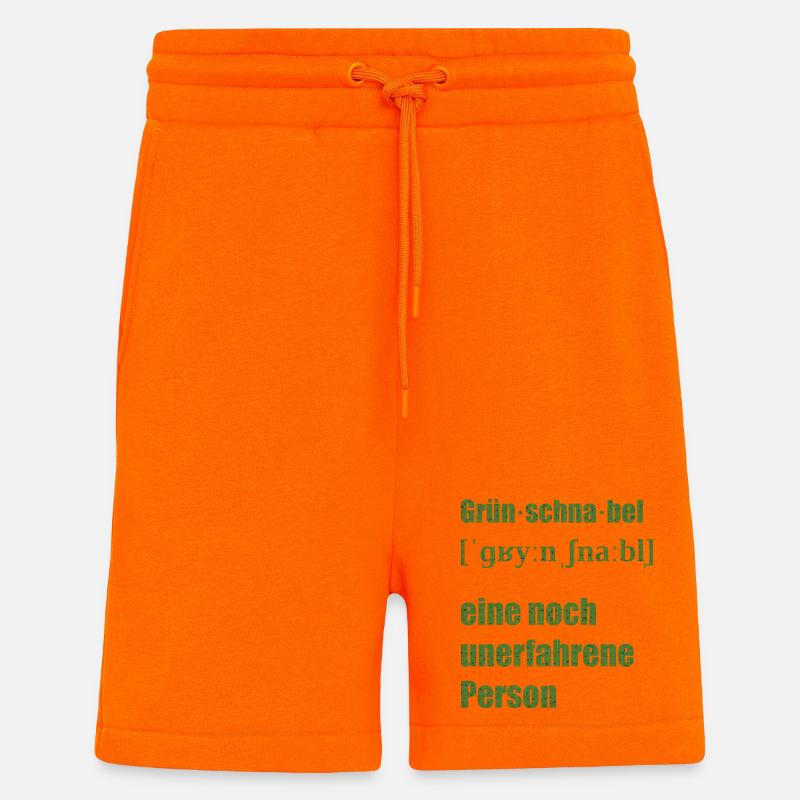 grünschnabel - Shorts - made by SPREAD - SUNSET ORANGE
