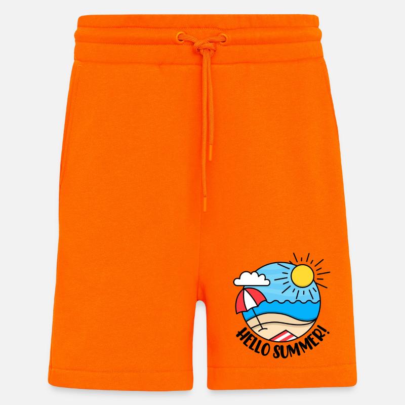 Hallo Sommer 2 - Shorts - made by SPREAD - SUNSET ORANGE