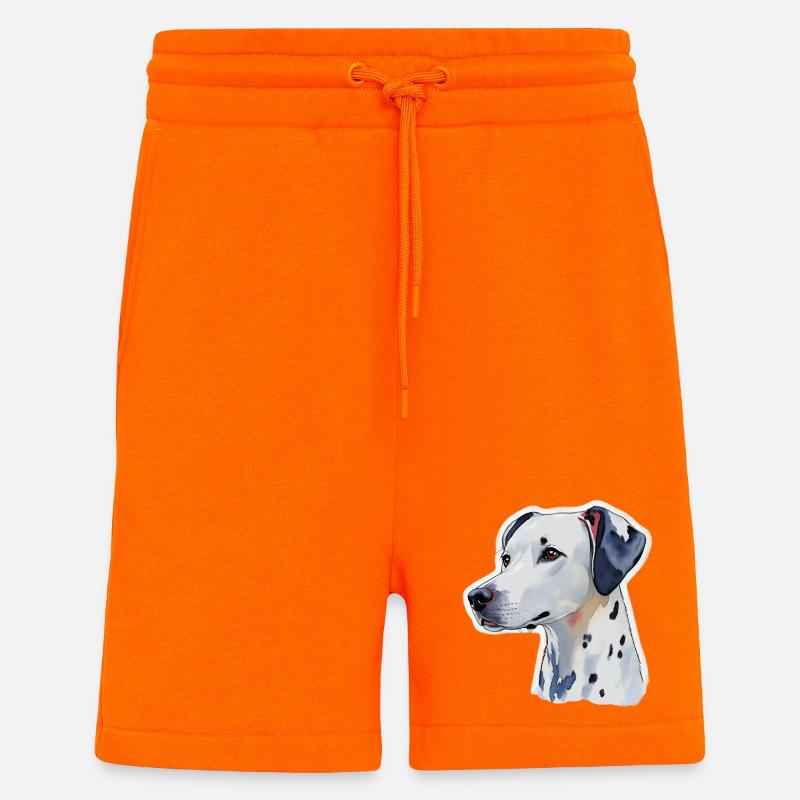 Dalmatiner - Shorts - made by SPREAD - SUNSET ORANGE