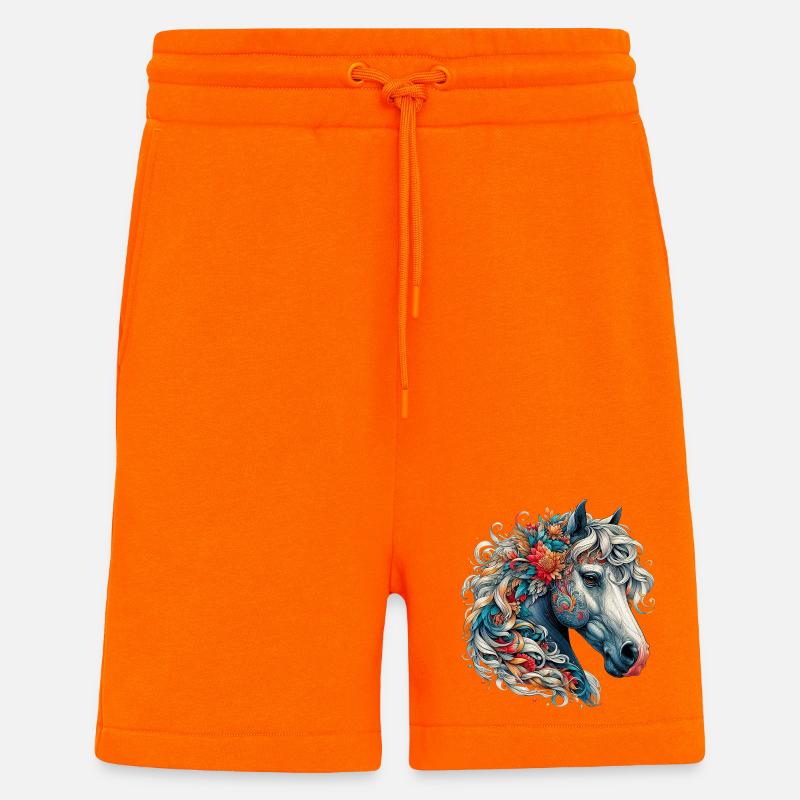 Pferd - Shorts - made by SPREAD - SUNSET ORANGE
