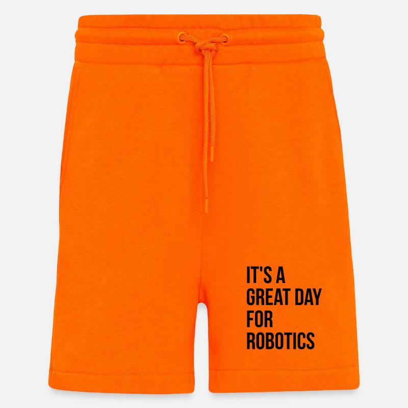 Robotertechnik - Shorts - made by SPREAD - SUNSET ORANGE