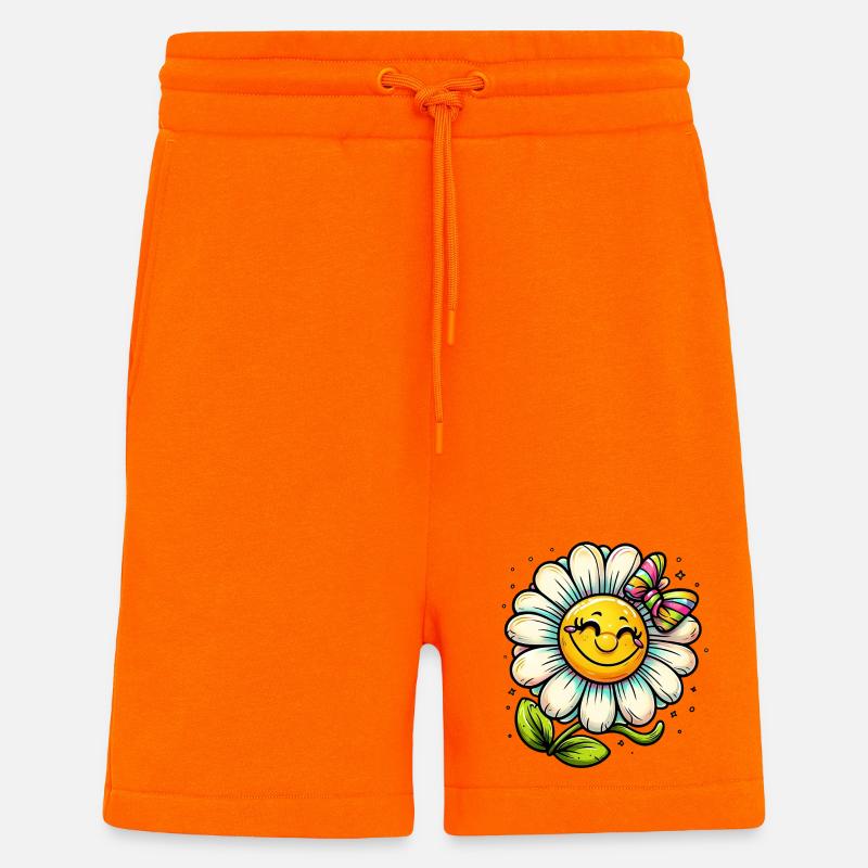 Gänseblümchen - Shorts - made by SPREAD - SUNSET ORANGE