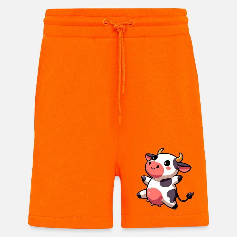 Kuh - Shorts - made by SPREAD - SUNSET ORANGE