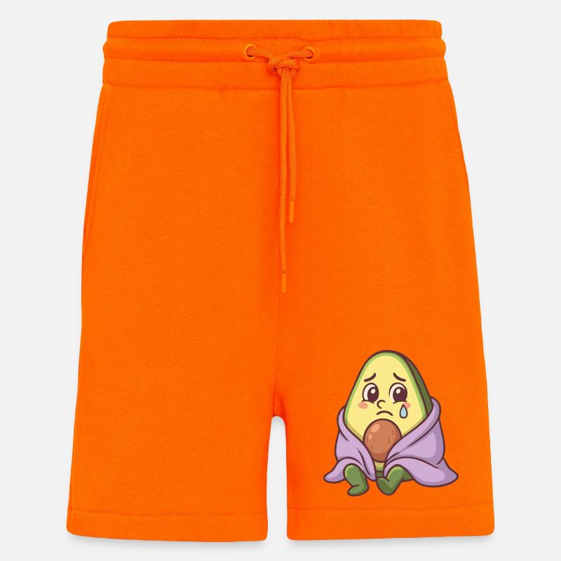 Trauriger Anwalt - Shorts - made by SPREAD - SUNSET ORANGE