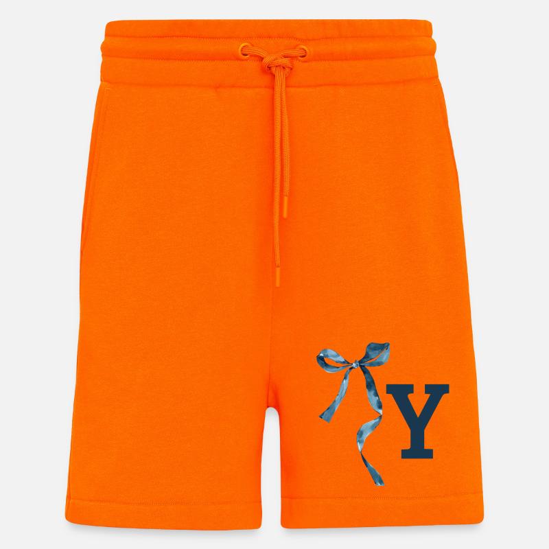 Monogramm und Geschenkidee - Shorts - made by SPREAD - SUNSET ORANGE