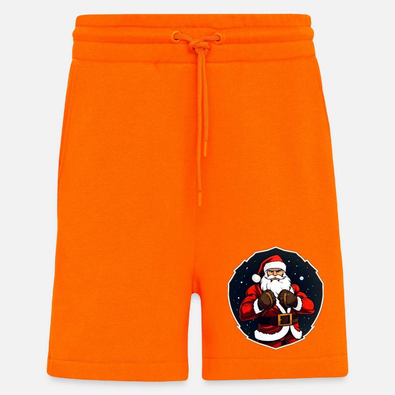 Weihnachten Fighter - Shorts - made by SPREAD - SUNSET ORANGE