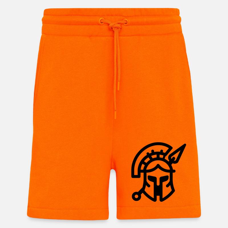 Spartan - Shorts - made by SPREAD - SUNSET ORANGE