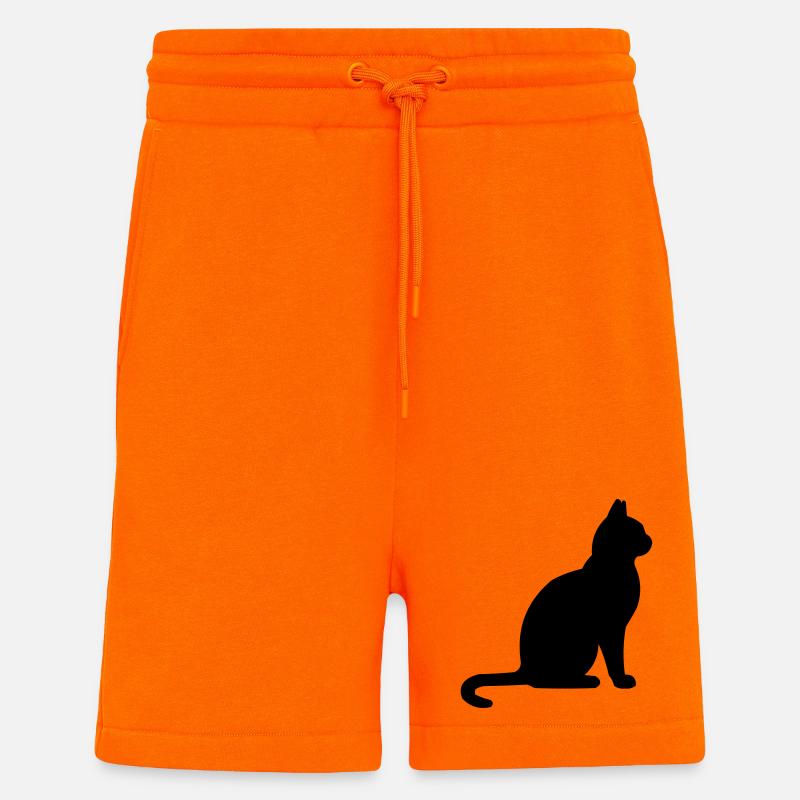 Chat - Short bio décontracté fabriqué en UE - SUNSET ORANGE