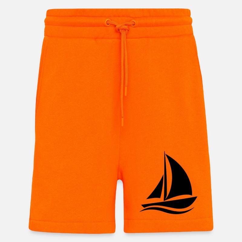 Segelboot - Shorts - made by SPREAD - SUNSET ORANGE