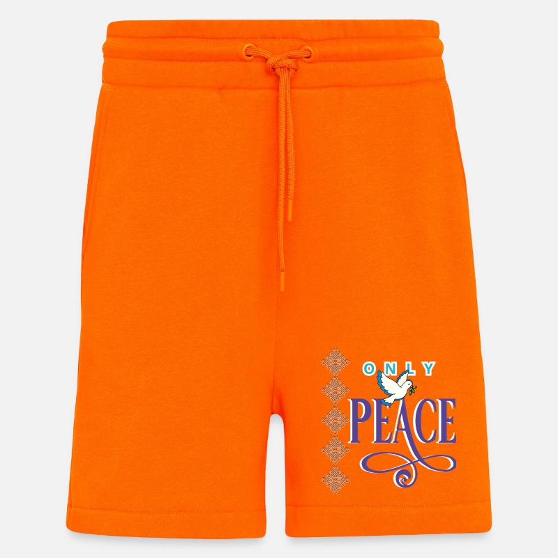Friedenstaube - Shorts - made by SPREAD - SUNSET ORANGE