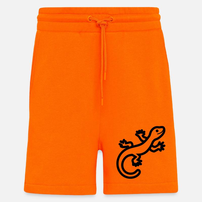 Eidechse - Shorts - made by SPREAD - SUNSET ORANGE