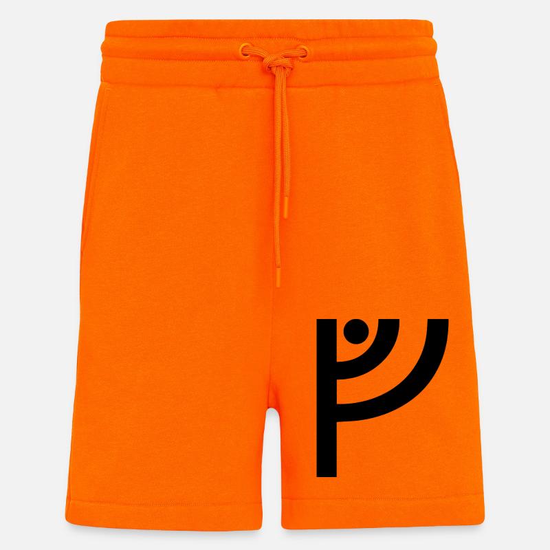 V Wikinger-Rune - Shorts - made by SPREAD - SUNSET ORANGE