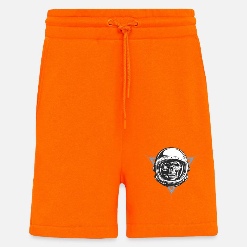 Space Monkey - Short bio décontracté fabriqué en UE - SUNSET ORANGE