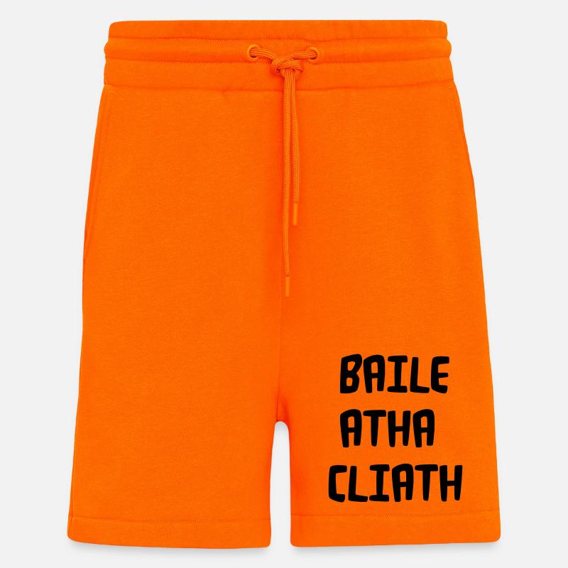 Baile Atha Cliath - Shorts - made by SPREAD - SUNSET ORANGE