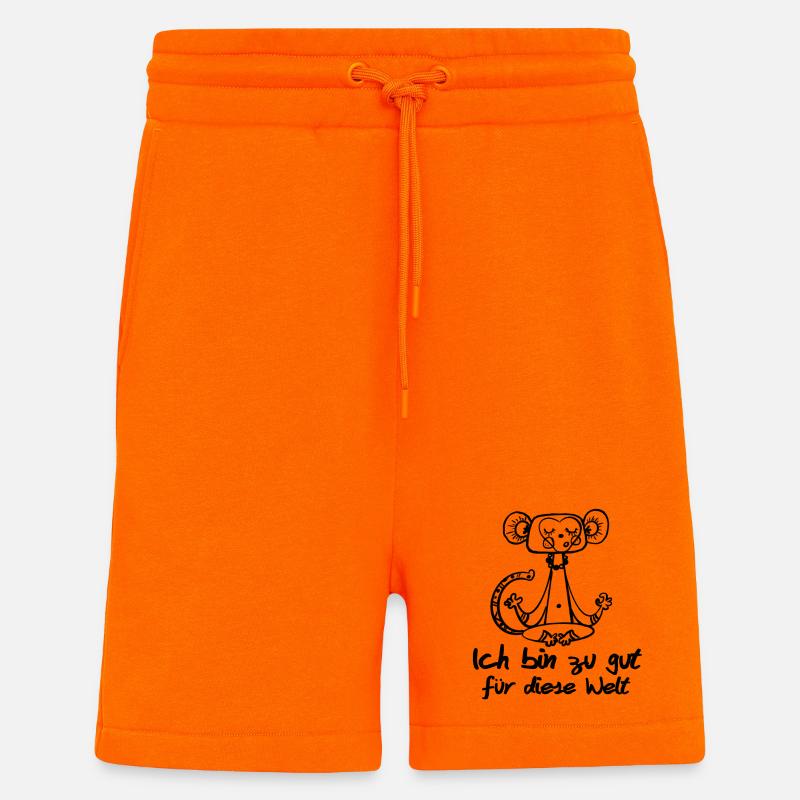 zu gut - Shorts - made by SPREAD - SUNSET ORANGE