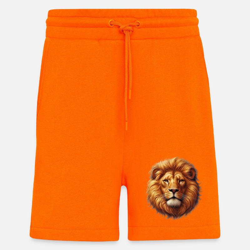 Lion - Shorts - made by SPREAD - SUNSET ORANGE