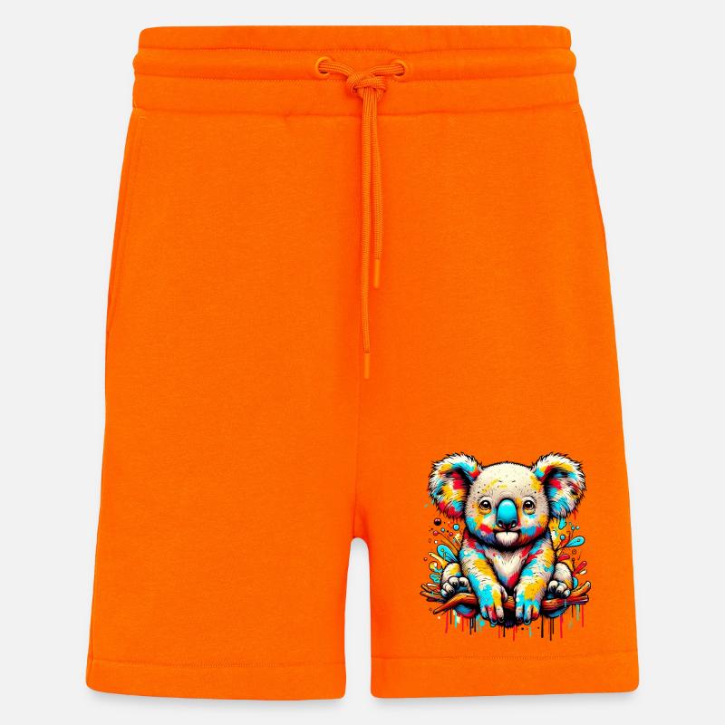 Koala - Shorts - made by SPREAD - SUNSET ORANGE