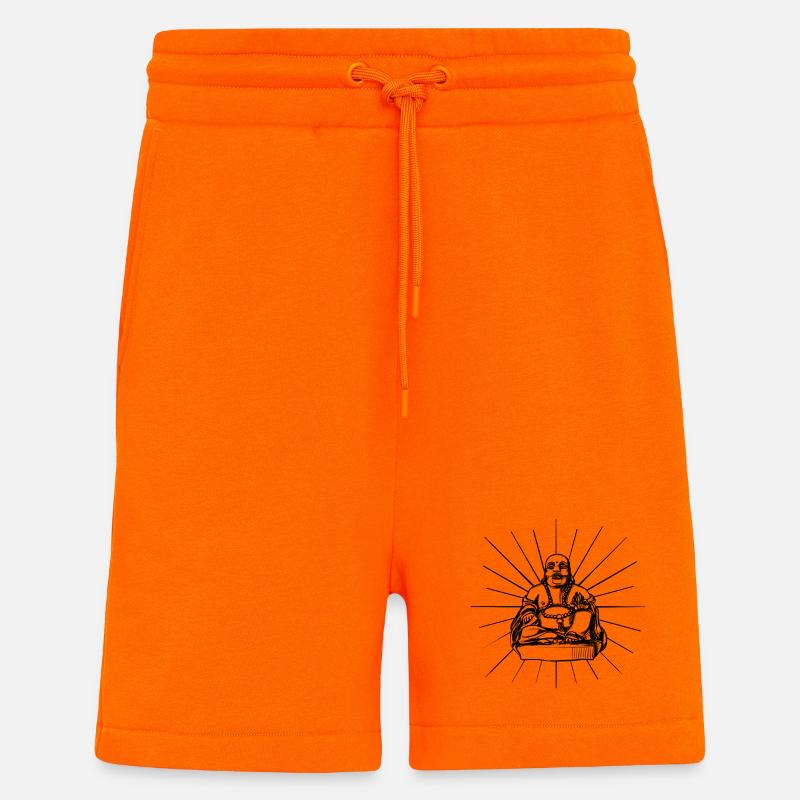Buddha - Shorts - made by SPREAD - SUNSET ORANGE