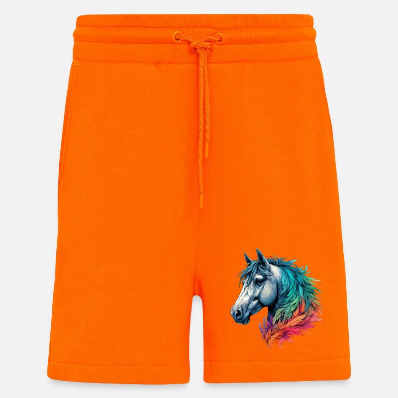 Pferd - Shorts - made by SPREAD - SUNSET ORANGE