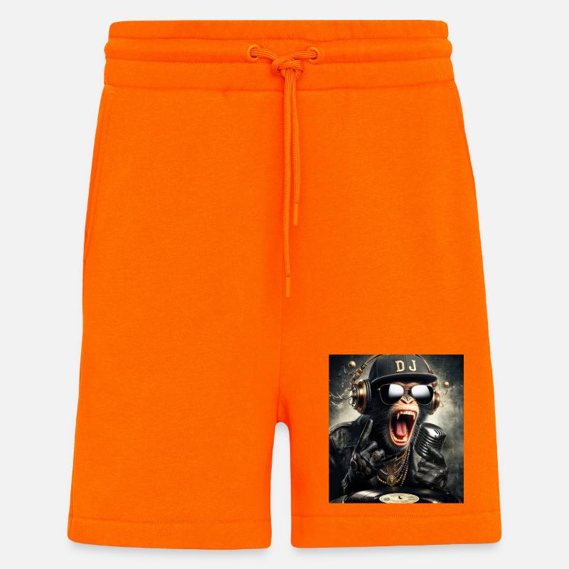 DJ Affe - Shorts - made by SPREAD - SUNSET ORANGE