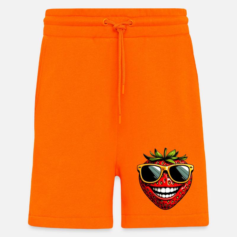 Erdbeeren Erdbeeren - Shorts - made by SPREAD - SUNSET ORANGE