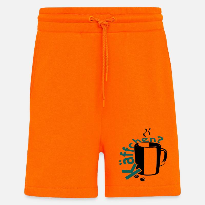 Käffchen? - Shorts - made by SPREAD - SUNSET ORANGE