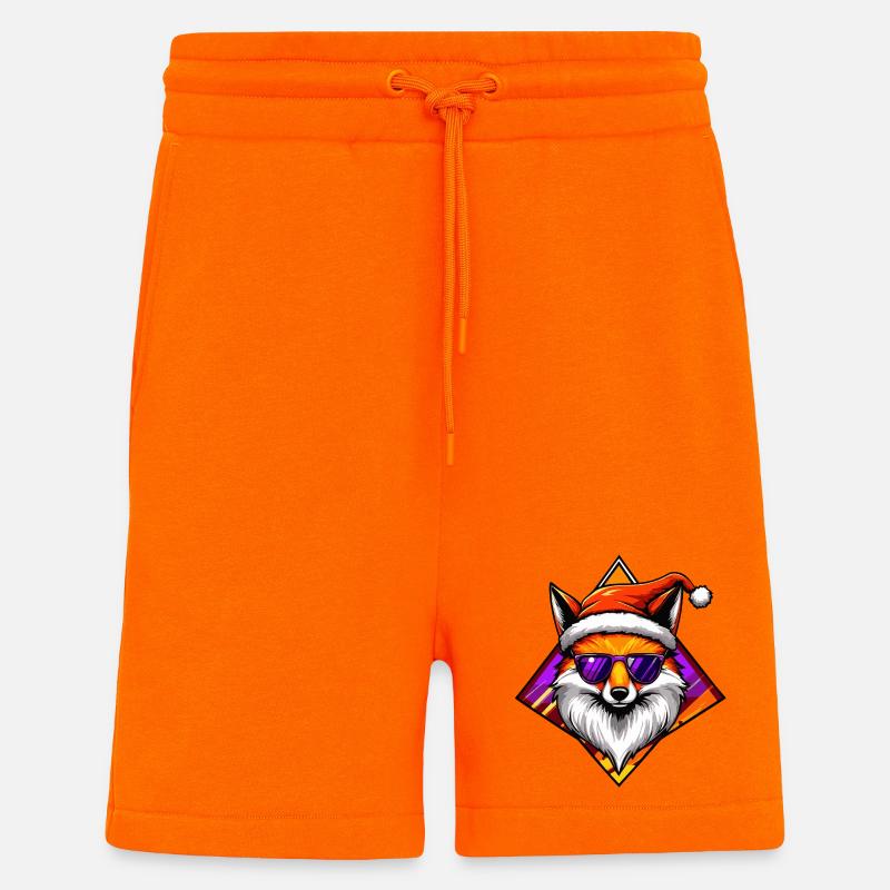 Fuchs Santa Swag - Shorts - made by SPREAD - SUNSET ORANGE