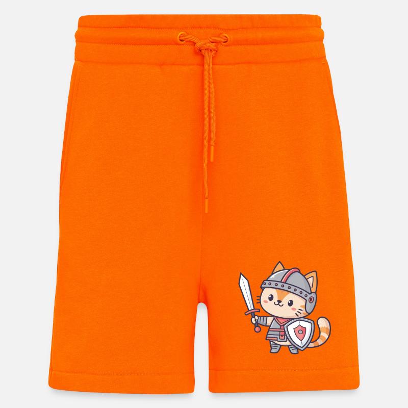 Chat Chevalier Miniature - Short bio décontracté fabriqué en UE - SUNSET ORANGE