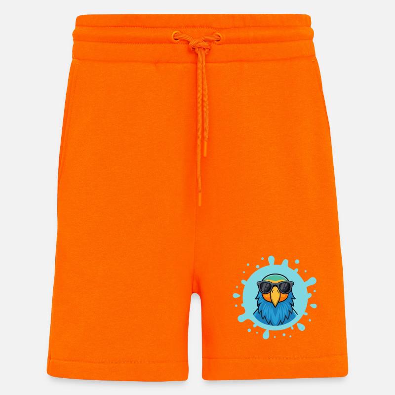 Blue Parrot Solarbrille - Shorts - made by SPREAD - SUNSET ORANGE