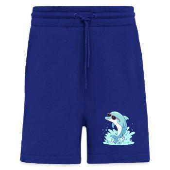 Delfin-Sommer-Pinkbrille - Shorts - made by SPREAD - Iconic Blue - Vorne