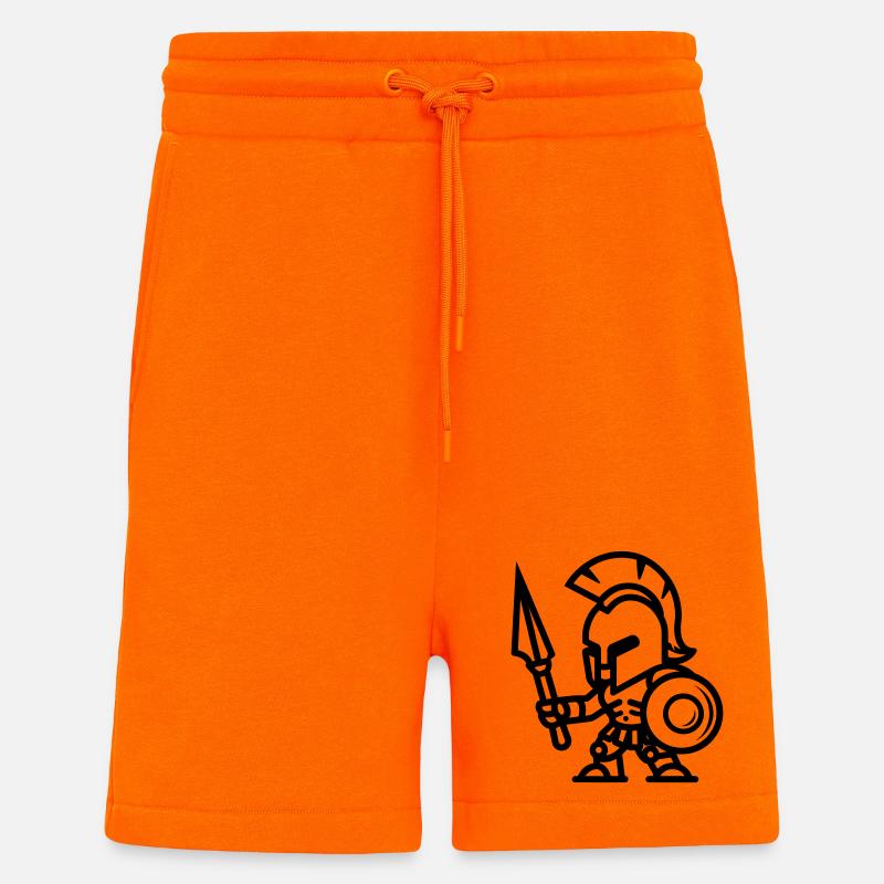 Spartan - Shorts - made by SPREAD - SUNSET ORANGE