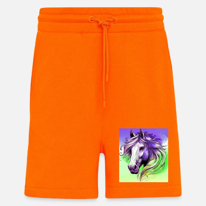 Pferd - Shorts - made by SPREAD - SUNSET ORANGE