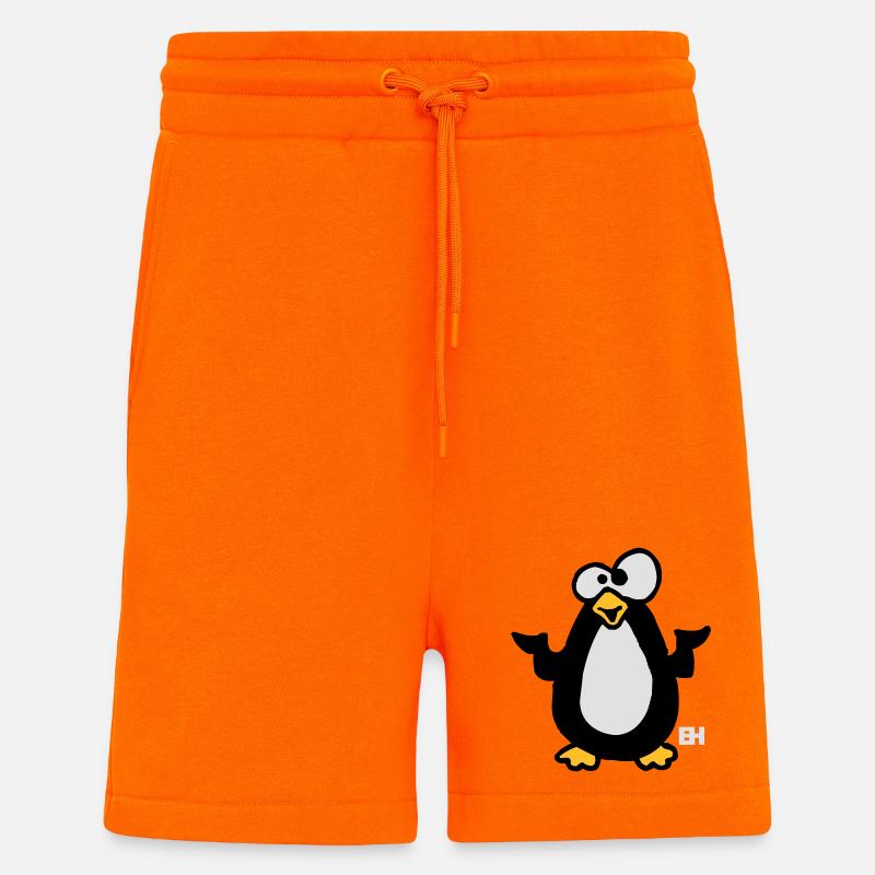 Pinguin - Shorts - made by SPREAD - SUNSET ORANGE