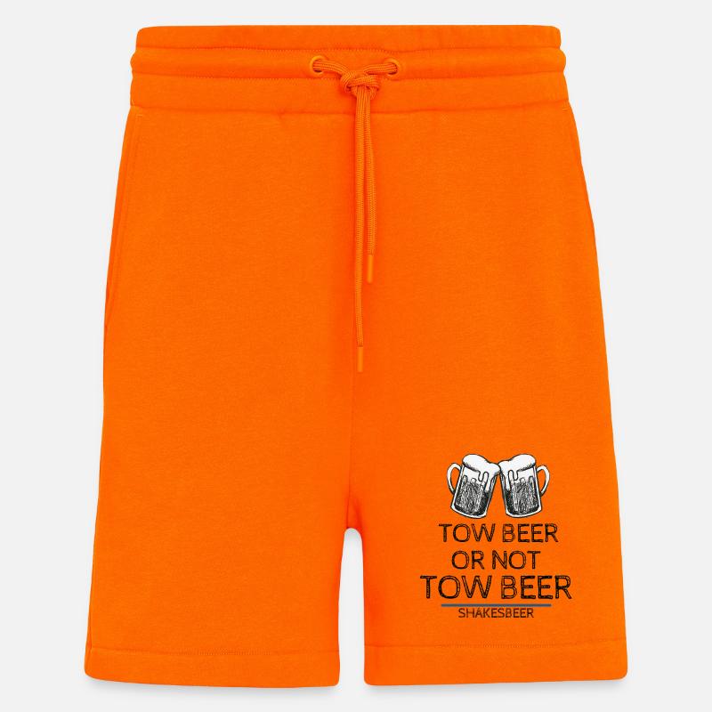 Bier oder nicht Bier - Shorts - made by SPREAD - SUNSET ORANGE