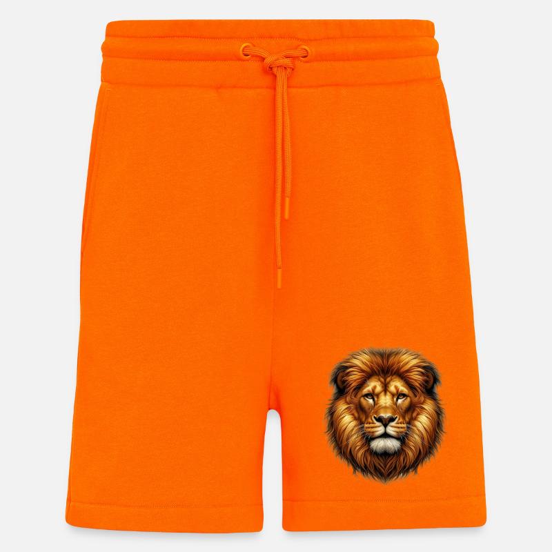 Löwe - Shorts - made by SPREAD - SUNSET ORANGE