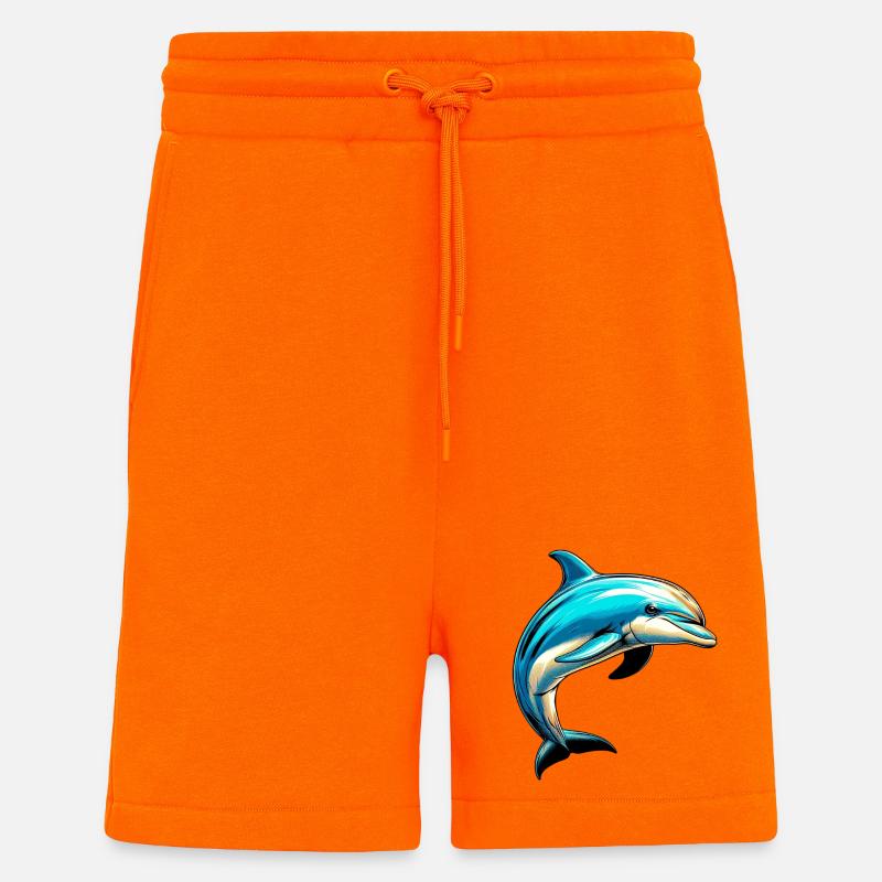 Delfin - Shorts - made by SPREAD - SUNSET ORANGE
