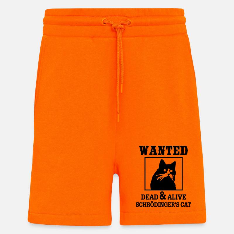Schrödingers Katze gesucht, Nerdiges Quantenphysik - Shorts - made by SPREAD - SUNSET ORANGE
