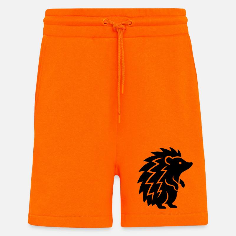 herisson - Short bio décontracté fabriqué en UE - SUNSET ORANGE