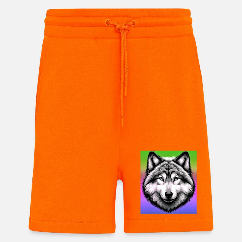 Wolf - Shorts - made by SPREAD - SUNSET ORANGE