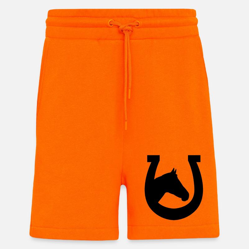 Hufeisen - Shorts - made by SPREAD - SUNSET ORANGE