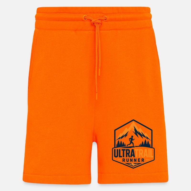 Ultra Trail Runner - Shorts - made by SPREAD - SUNSET ORANGE