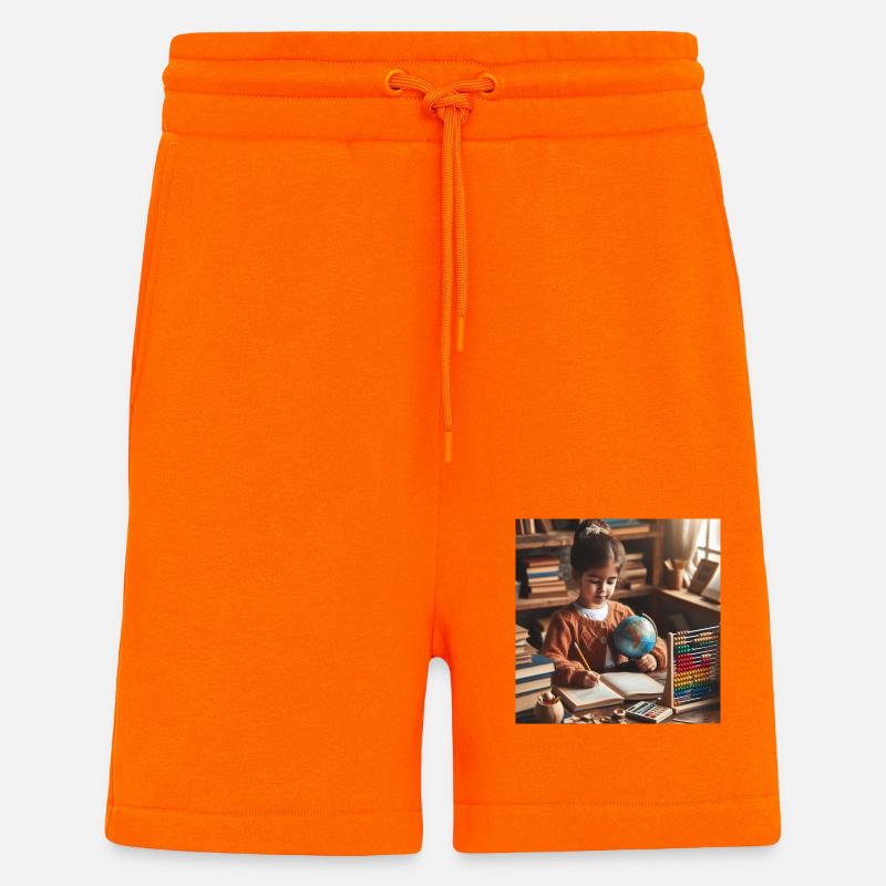 Ein Geschenk ohne Bildschirm - Shorts - made by SPREAD - SUNSET ORANGE