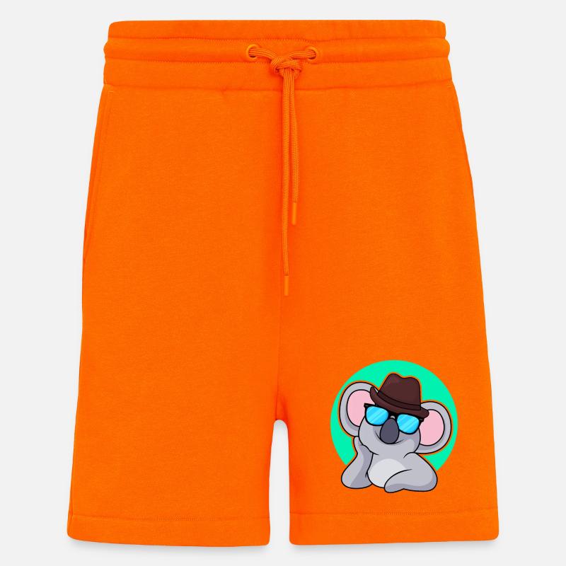 Lustiger Koala Bär - Shorts - made by SPREAD - SUNSET ORANGE
