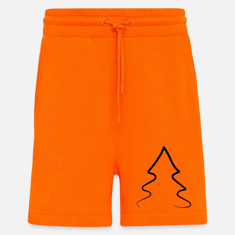Christmas tree for Christmas - Shorts - made by SPREAD - SUNSET ORANGE