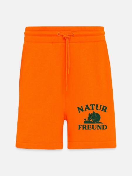 Naturfreund - Shorts - made by SPREAD - SUNSET ORANGE