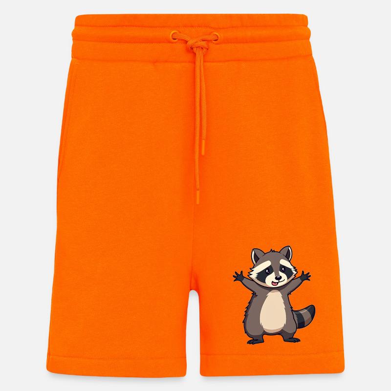 Waschbär - Shorts - made by SPREAD - SUNSET ORANGE