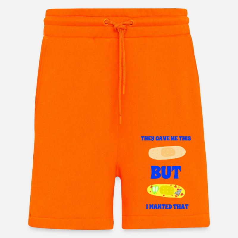 Klassisches Dressing oder Space Dressing - Shorts - made by SPREAD - SUNSET ORANGE