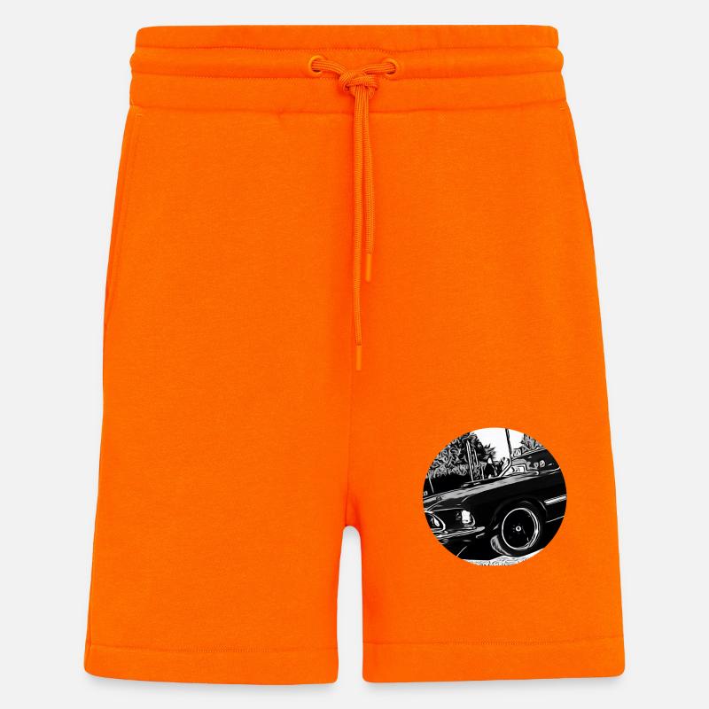 Auto - Shorts - made by SPREAD - SUNSET ORANGE