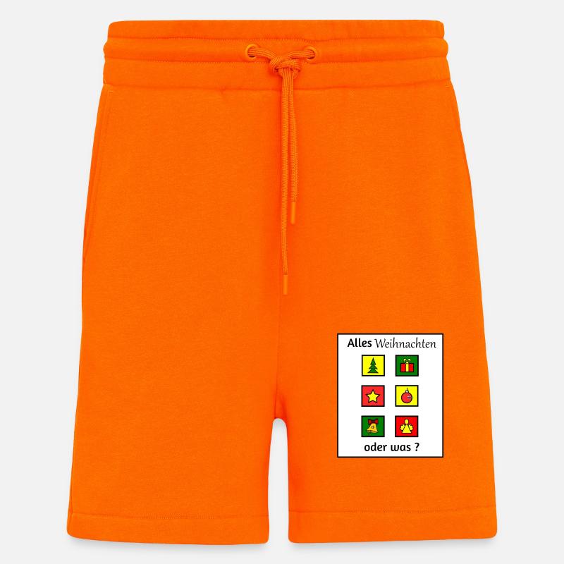 Alles Weihnachten oder was - Shorts - made by SPREAD - SUNSET ORANGE