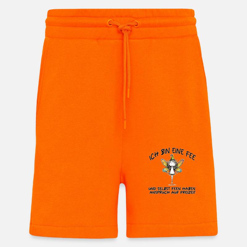 ICH BIN EINE FEE - Shorts - made by SPREAD - SUNSET ORANGE